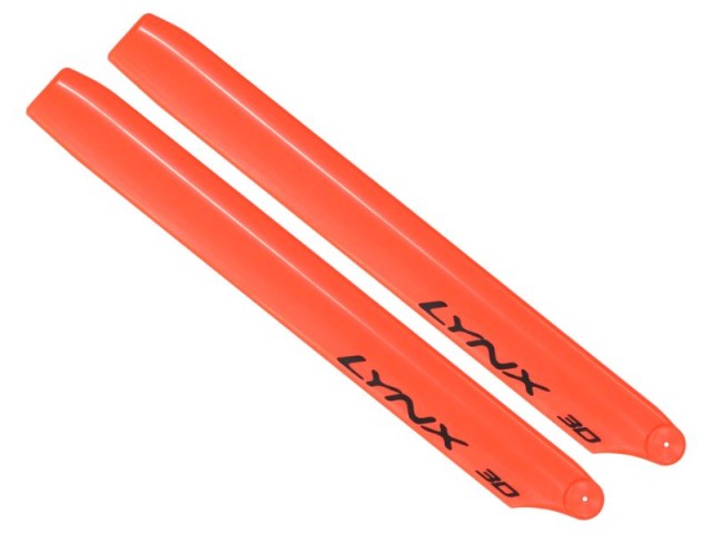 SP-OXY3-140-Plastic Main Blade 250mm, Orange
